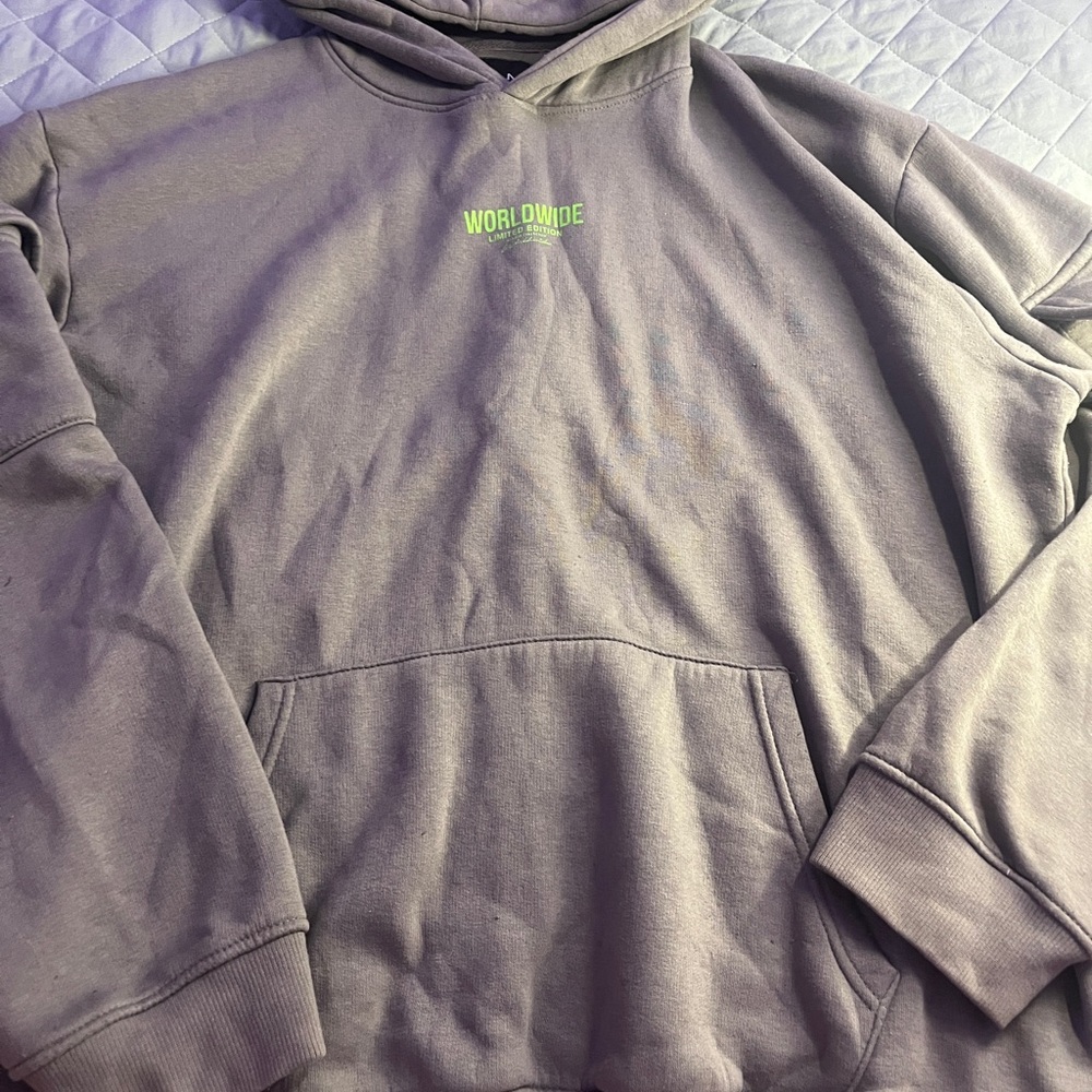 Gray Men's Hoodie